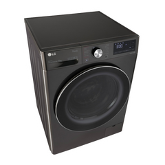 LG 11 kg 5 Star Inverter Fully Automatic Front Load Washing Machine (FHP1411Z9B.ABLQEIL, Steam Wash Technology, Black)