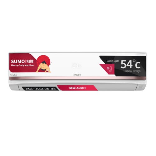 Hitachi 1.5 Ton 3 Star Inverter Split AC | Hybrid Convertible | 4 Way Swing | Wi-Fi & Voice Control | Long Air Throw (RASY319PCDISL15TSPL, 2026 Model - New BEE Rating) White