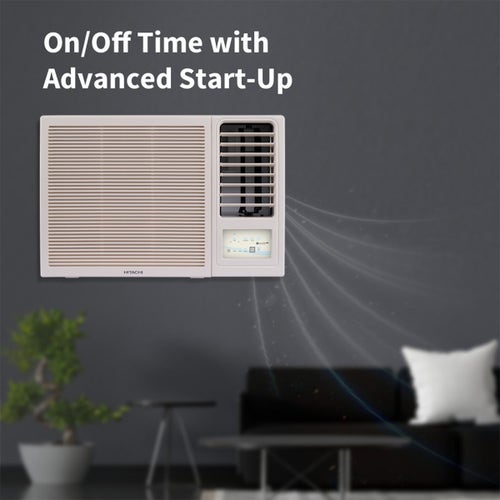 Hitachi 1.5 Ton 3 Star Inverter Window AC (RAW318HIDO, 2026 Model)
