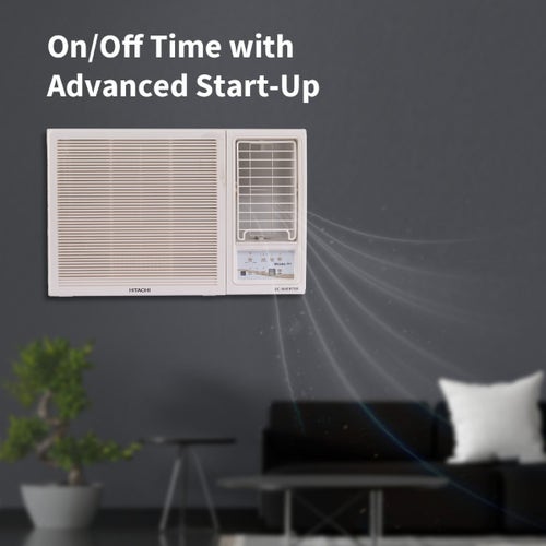Hitachi 1.5 Ton 3 Star Inverter Window AC (RAW318HIEO, 2026 Model)