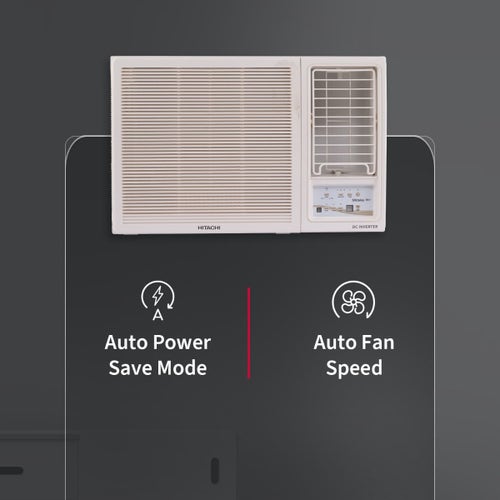 Hitachi 1.5 Ton 3 Star Inverter Window AC (RAW318HIEO, 2026 Model)
