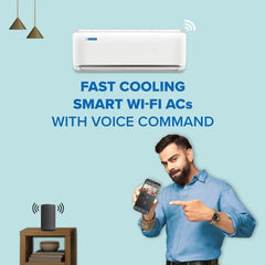 Bluestar 1.5 Ton 3 Star Inverter Split AC | Copper Condenser | 5-in-1 Convertible | Turbo Cool | Anti-Microbial & HEPA Filter (IA318NXUS, 2026 Model)