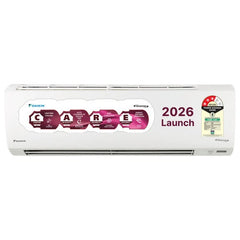 Daikin 1 Ton 3 Star Inverter Split AC | 100% Copper Condenser | Coanda Airflow | Triple Display | Power Chill Operation (ATKL35XV, 2026 Model - New BEE Rating) White
