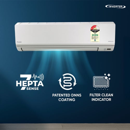 Daikin 2.02 Ton 3 Star Inverter Split AC (FTKL71XV, 2026 Model)