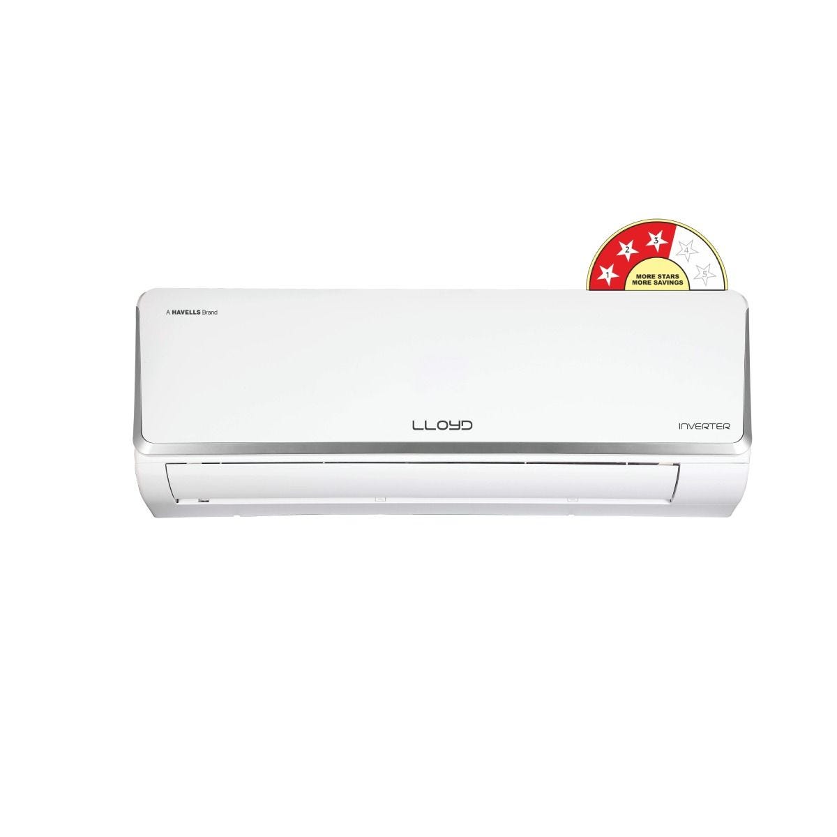 Lloyd 1.5 Ton 3 Star Inverter Split AC | 6-in-1 Convertible | Smart 4-Way Swing | Turbo Cool | Clean Air Filter (GLS18I3ASJSW, 2026 Model)