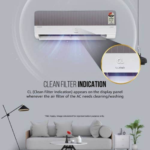 Lloyd 1.5 Ton 3 Star Inverter Split AC | 6-in-1 Convertible | Smart 4-Way Swing | Wi-Fi Ready | Turbo Cool (GLS18I3ASNMW, 2026 Model)