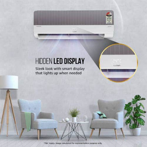 Lloyd 1.5 Ton 3 Star Inverter Split AC | 6-in-1 Convertible | Smart 4-Way Swing | Wi-Fi Ready | Turbo Cool (GLS18I3ASNMW, 2026 Model)