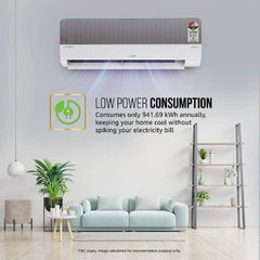 Lloyd 1.5 Ton 3 Star Inverter Split AC | 6-in-1 Convertible | Smart 4-Way Swing | Wi-Fi Ready | Turbo Cool (GLS18I3ASNMW, 2026 Model)