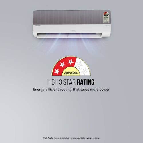 Lloyd 1.5 Ton 3 Star Inverter Split AC | 6-in-1 Convertible | Smart 4-Way Swing | Wi-Fi Ready | Turbo Cool (GLS18I3ASNMW, 2026 Model)
