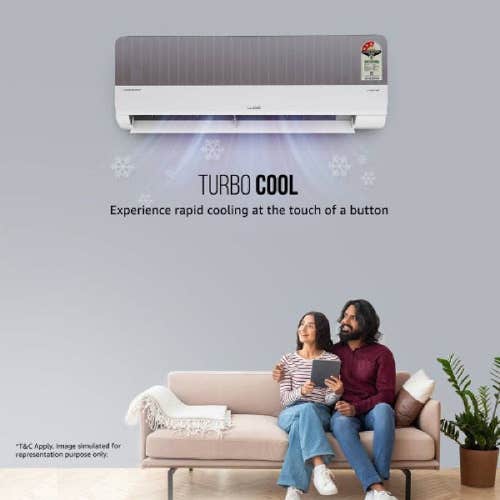 Lloyd 1.5 Ton 3 Star Inverter Split AC | 6-in-1 Convertible | Smart 4-Way Swing | Wi-Fi Ready | Turbo Cool (GLS18I3ASNMW, 2026 Model)