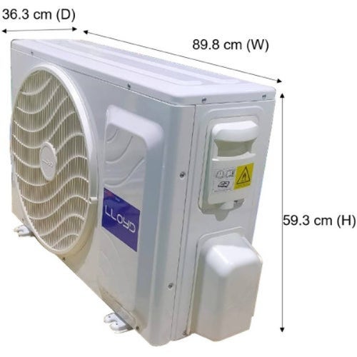 Lloyd 2 Ton 3 Star Inverter Split AC | Copper Condenser | 5-in-1 Convertible | Smart 4-Way Swing | Turbo Cool | Clean Air Filter (GLS24I3GGCSR, 2026 Model)