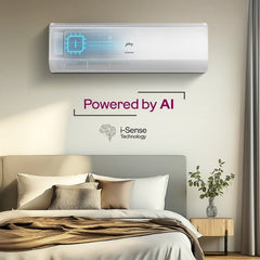Godrej 2 Ton 3 Star Inverter Split AC | Copper Condenser | i-Sense Technology | Silent Operation | Self Clean (ECHIC24J3TSWA, 2026 Model) White