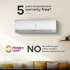 Godrej 2 Ton 3 Star Inverter Split AC | Copper Condenser | i-Sense Technology | Silent Operation | Self Clean (ECHIC24J3TSWA, 2026 Model) White