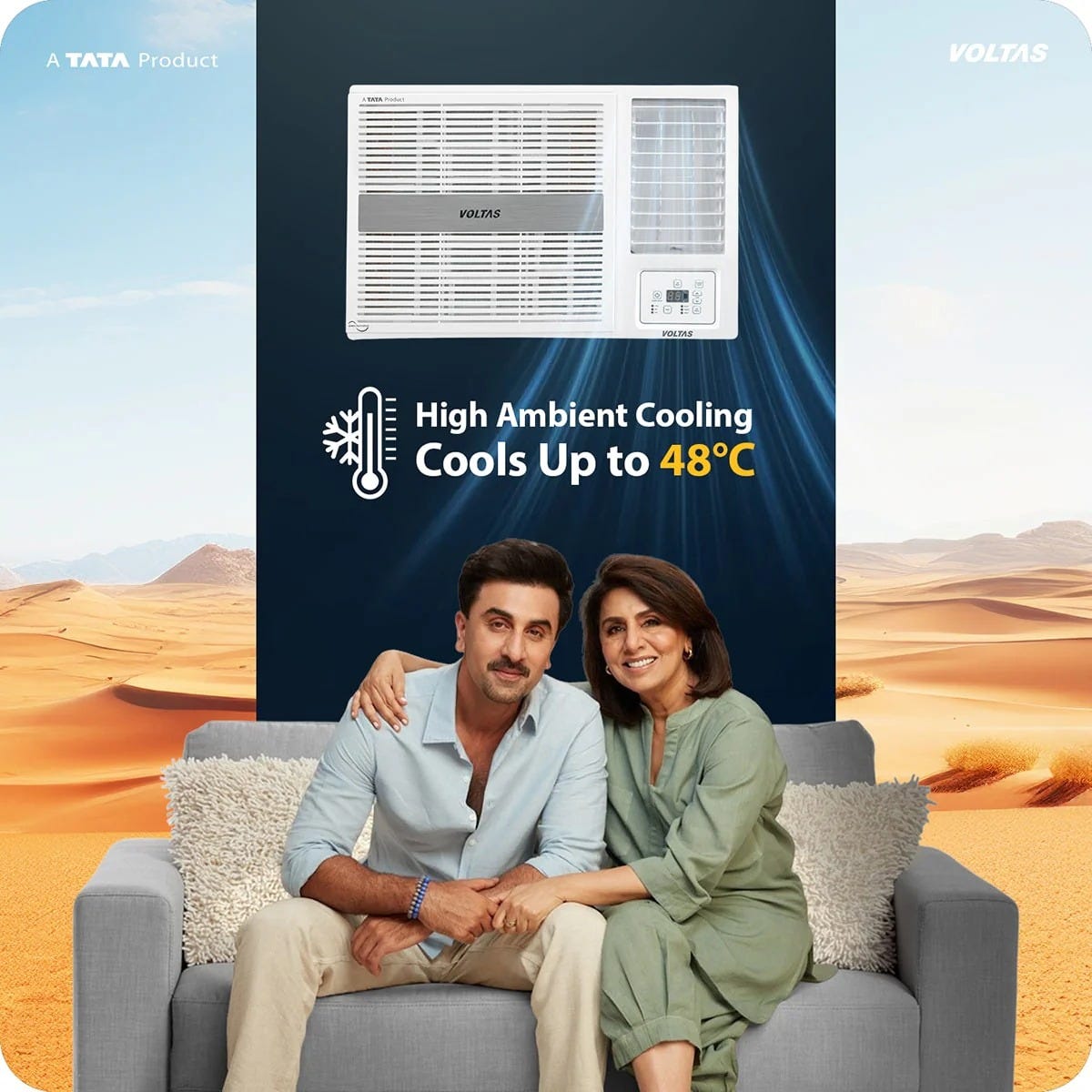 Voltas 1.5 Ton 2 Star Window AC | Copper Condenser | Anti-Dust Filter | Turbo Cooling | High Ambient Cooling (182FSPEARL15TW, 2026 Model)