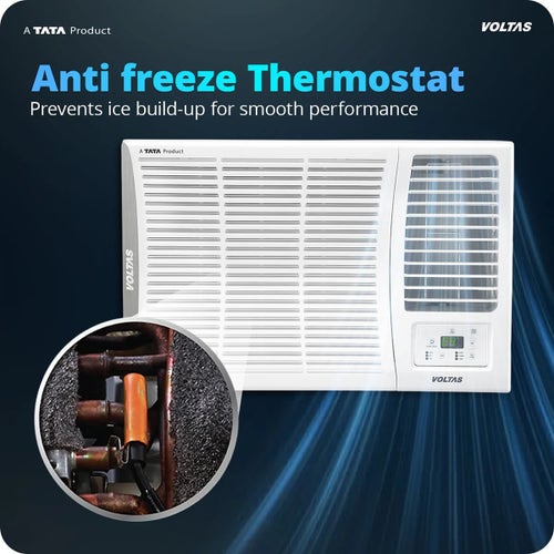 Voltas 1.5 Ton 2 Star Window AC | Copper Condenser | Anti-Dust Filter | Turbo Cooling | High Ambient Cooling (182FSELITE15TW, 2026 Model)