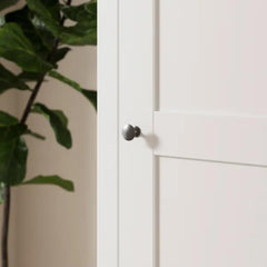 Wynmist Solid Wood 1 Door Wardrobe