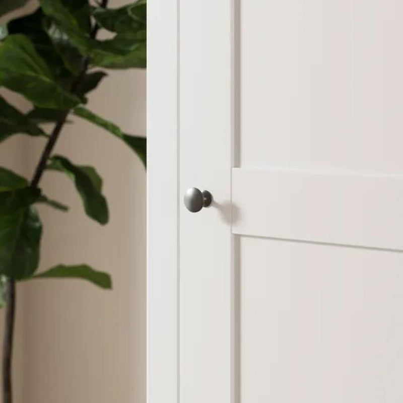 Wynmist Solid Wood 1 Door Wardrobe