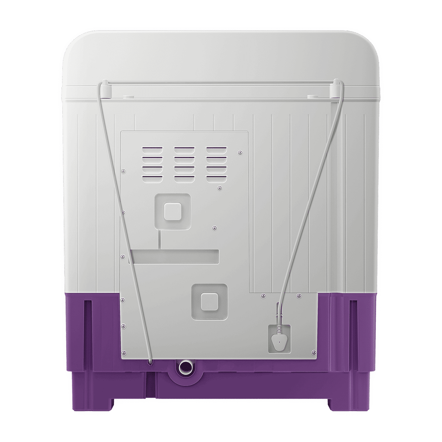 SAMSUNG 7 kg 5 Star Semi Automatic Washing Machine with Double Strong Pulsator (WT70M3000UU/TL, Light Gray & Voilet)