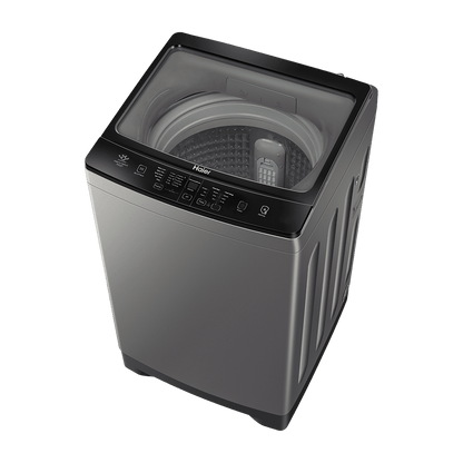 Haier 8 kg Fully Automatic Top Load Washing Machine (HWM80-H826S6, In-built Heater, Jade Silver)