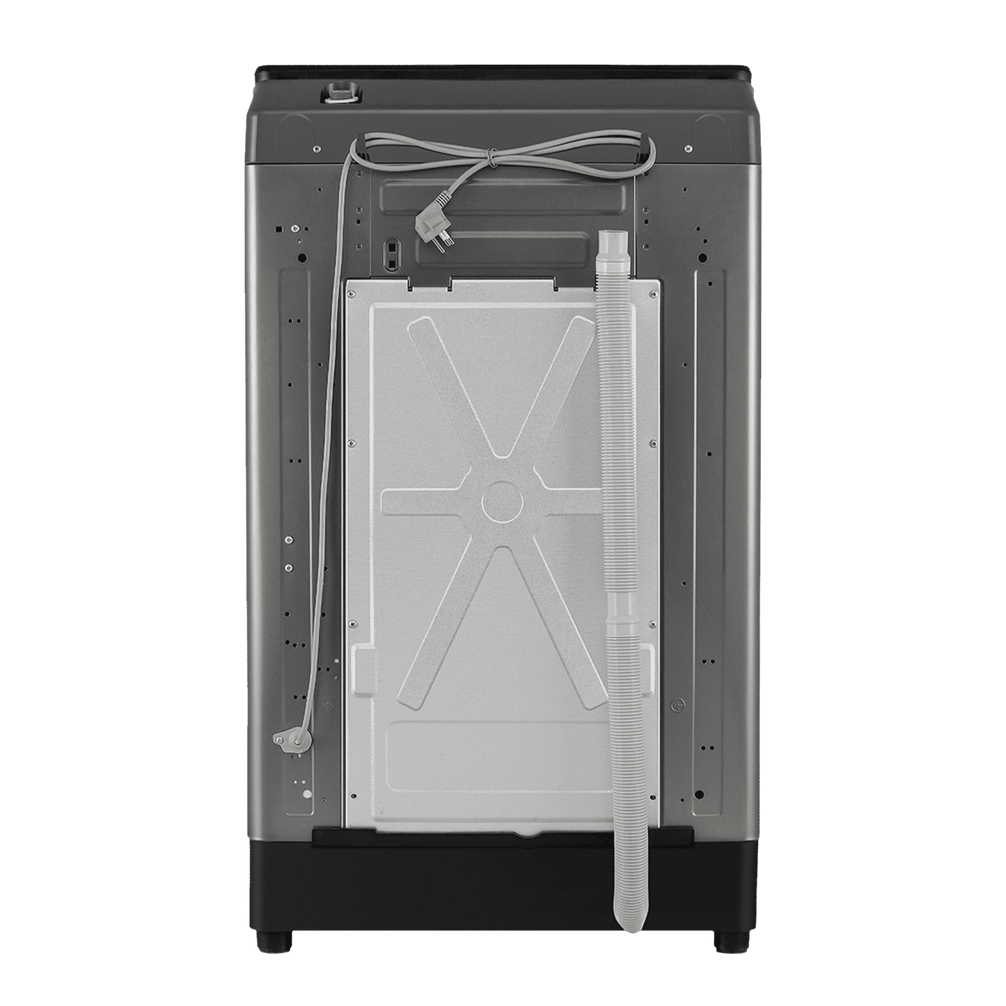 Haier 8 kg Fully Automatic Top Load Washing Machine (HWM80-H826S6, In-built Heater, Jade Silver)