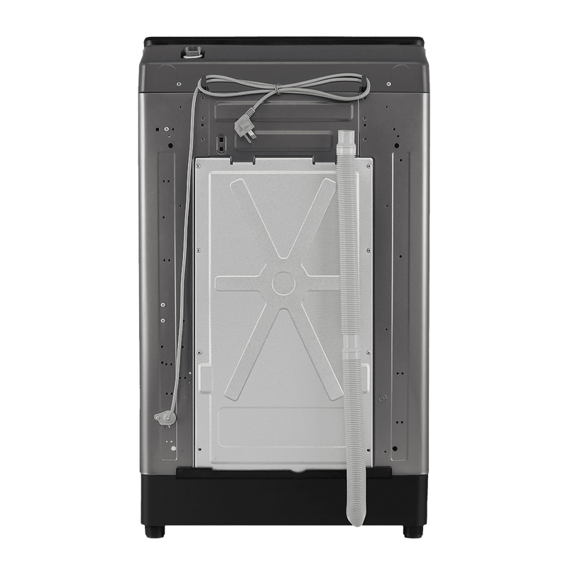 Haier 8 kg Fully Automatic Top Load Washing Machine (HWM80-H826S6, In-built Heater, Jade Silver)