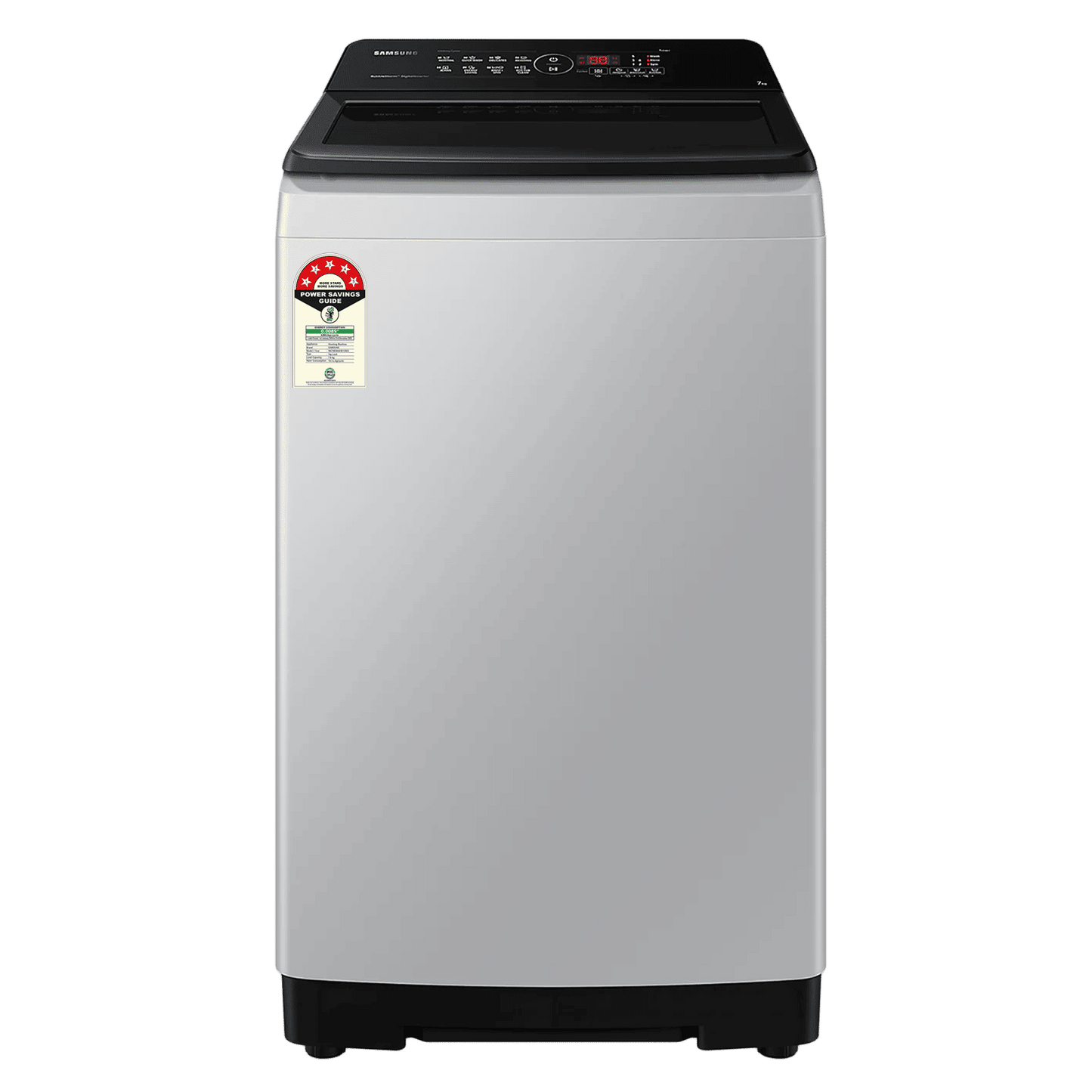 SAMSUNG 7 kg 5 Star Fully Automatic Top Load Washing Machine (WA70BG4441BYTL, Diamond Drum, Lavender Gray)