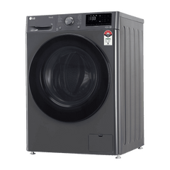 LG 9kg 5 Star Fully Automatic Front Load Washing Machine (FHV1409Z4M.ABMQEIL, LG ThinQ with Wi-Fi, Middle Black)