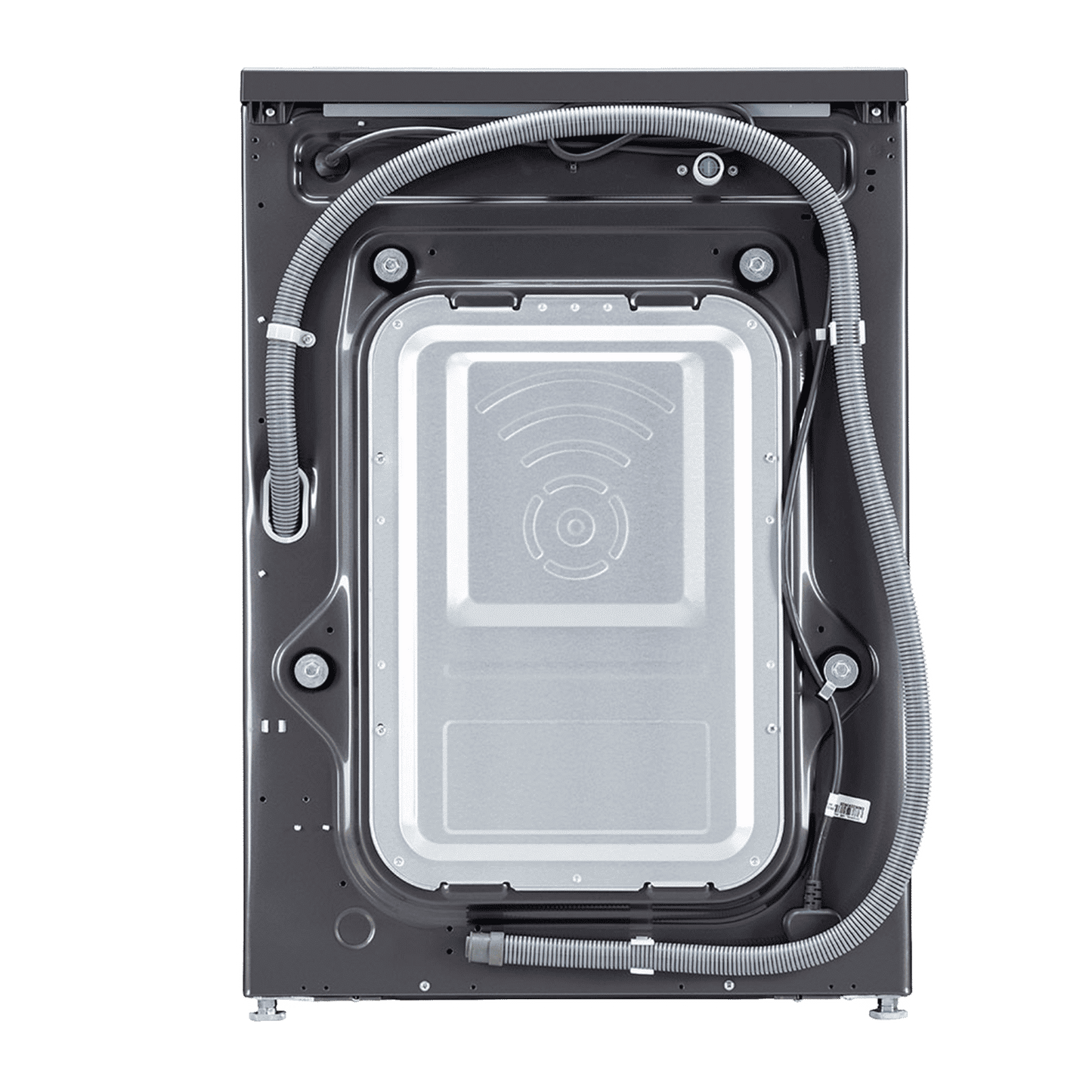 LG 9kg 5 Star Fully Automatic Front Load Washing Machine (FHV1409Z4M.ABMQEIL, LG ThinQ with Wi-Fi, Middle Black)