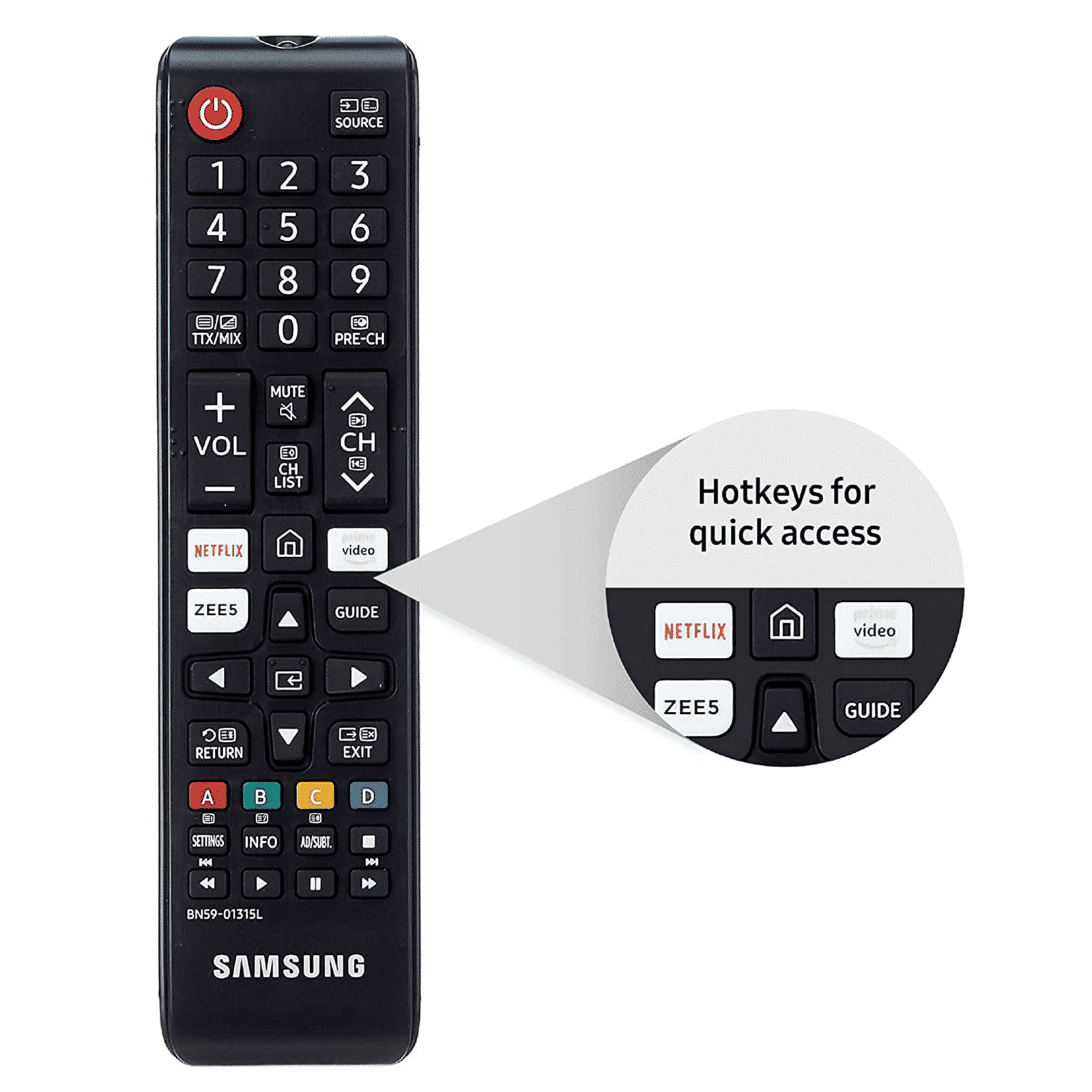 SAMSUNG Series 5 108 cm (43 inch) Full HD LED Tizen TV with Hyper Real Picture Processor (2022 model)