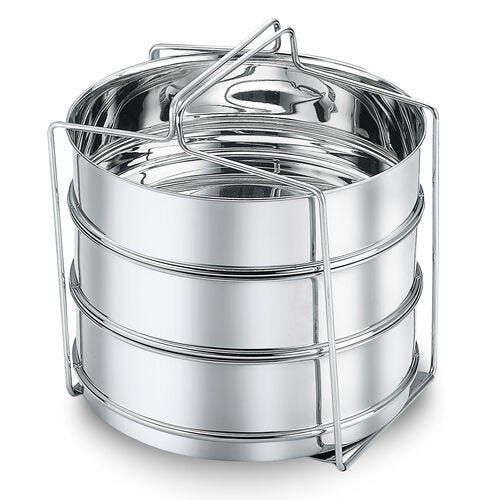 Judge By Prestige 3 Piece Stainless Steel Seperators (160 x 52 mm)| Corrosion Free| Durable Design