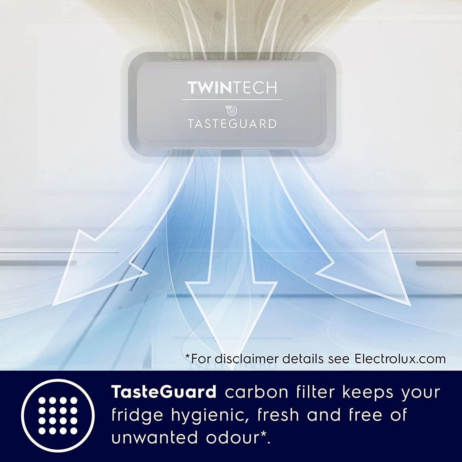 Electrolux UltimateTaste 700 524 Litres Frost Free French Door Refrigerator with NutriFresher Inverter Compressor (EHE5224C-A NIN, Arctic Silver)