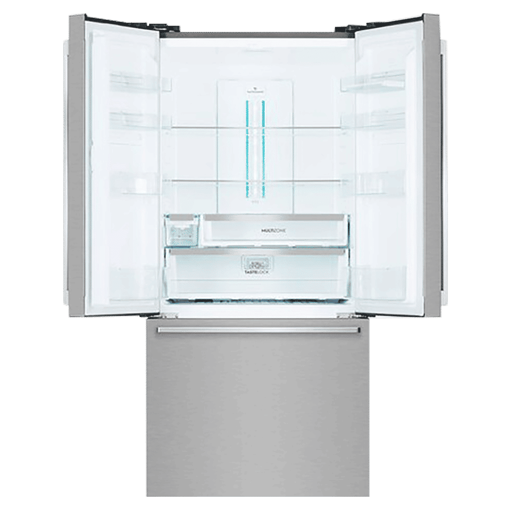 Electrolux UltimateTaste 700 524 Litres Frost Free French Door Refrigerator with NutriFresher Inverter Compressor (EHE5224C-A NIN, Arctic Silver)