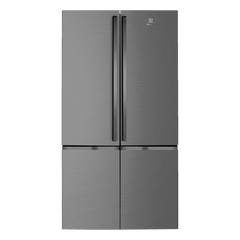 Electrolux UltimateTaste 700 461 Litres French Door Refrigerator with Twist and Serve Ice Maker (EQE6000A-B, Matte Dark Grey)