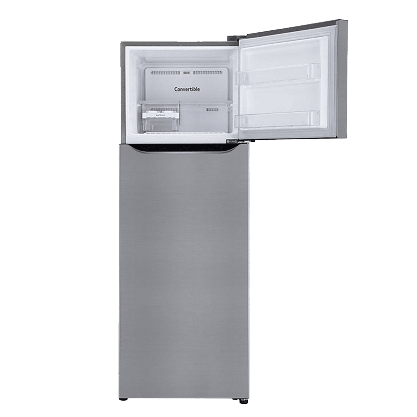 LG 288 Litres 2 Star Frost Free Double Door Convertible Refrigerator with Multi Air Flow (GL-S322SPZY.APZZEB, Shiny Steel)