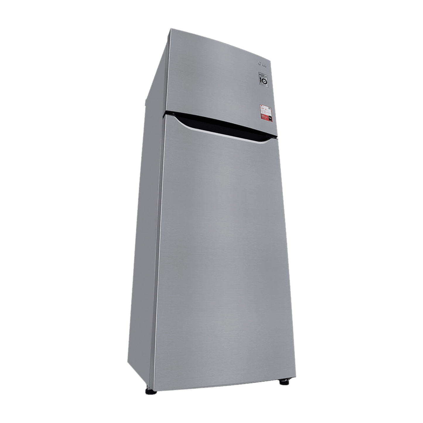 LG 288 Litres 2 Star Frost Free Double Door Convertible Refrigerator with Multi Air Flow (GL-S322SPZY.APZZEB, Shiny Steel)