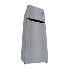 LG 288 Litres 2 Star Frost Free Double Door Convertible Refrigerator with Multi Air Flow (GL-S322SPZY.APZZEB, Shiny Steel)