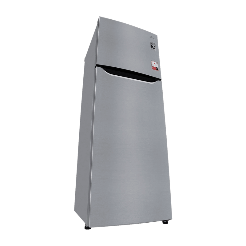 LG 288 Litres 2 Star Frost Free Double Door Convertible Refrigerator with Multi Air Flow (GL-S322SPZY.APZZEB, Shiny Steel)