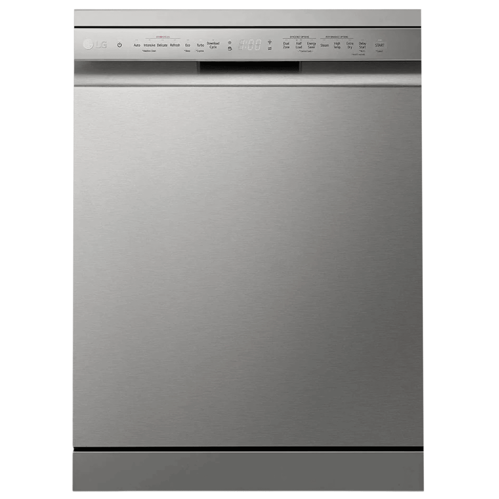 LG 14 Place Settings Free Standing Dishwasher with Inverter Direct Drive (Silver)