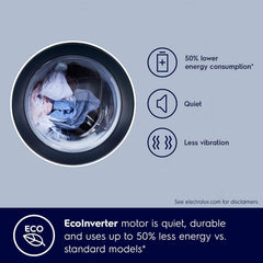 Electrolux 8 Kg 5 Star Fully Automatic Front Load Washing Machine (UltimateCare 500, EWF8024R5WB, UltraMix Technology, White)