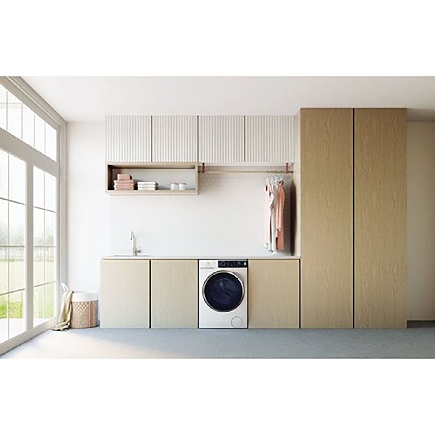 Electrolux 8 Kg 5 Star Fully Automatic Front Load Washing Machine (UltimateCare 500, EWF8024R5WB, UltraMix Technology, White)