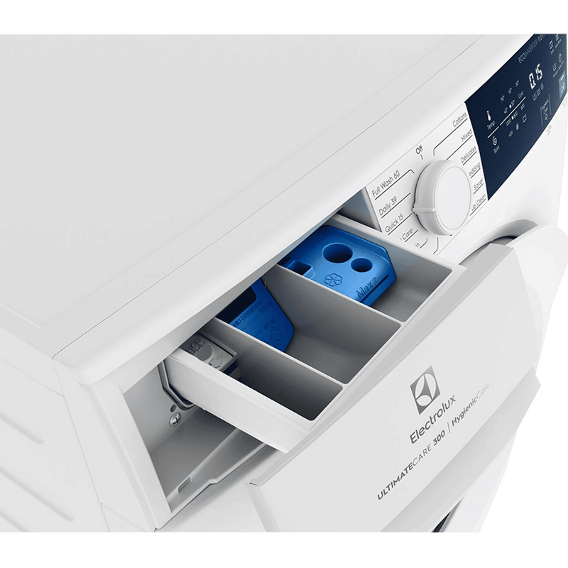 Electrolux 9 kg 5 Star Fully Automatic Front Load Washing Machine (UltimateCare 300, EWF9024D3WB, HygienicCare, White)
