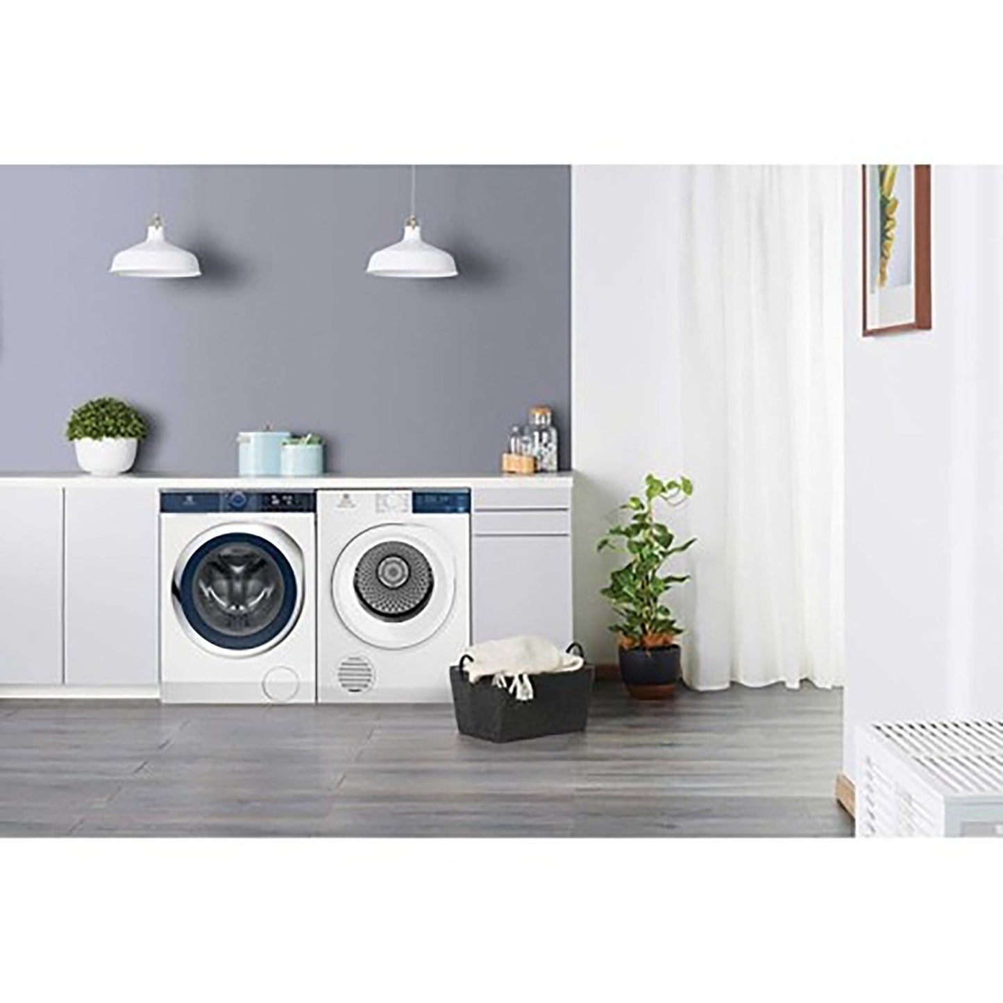 Electrolux UltimateCare 300 7.5 kg Fully Automatic Front Load Dryer (ReverseTumbling Function, EDV754H3WB, White)