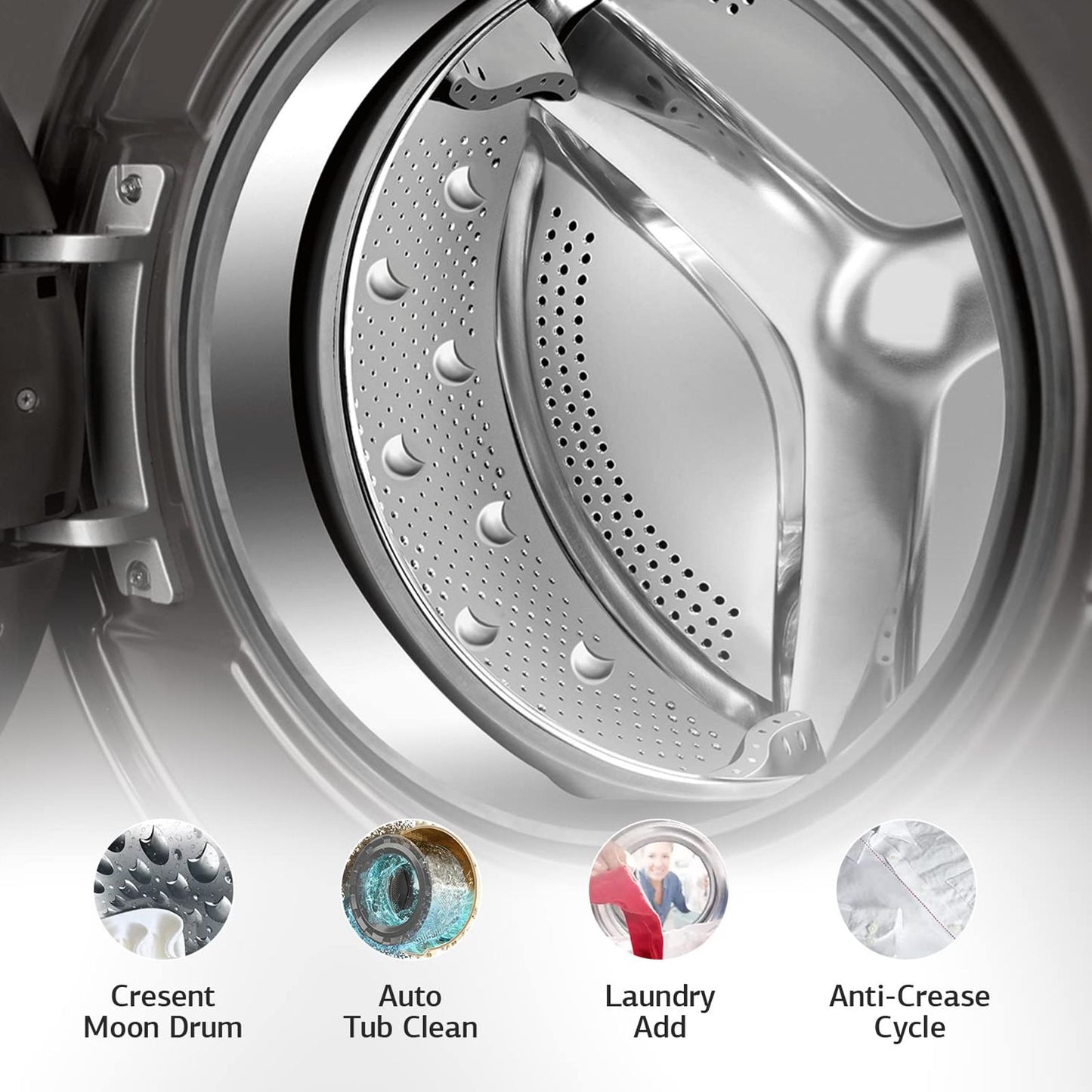 IFB 7 kg 5 Star Fully Automatic Front Load Washing Machine (Elite MXS 7012, Crescent Moon Drum, Mocha)