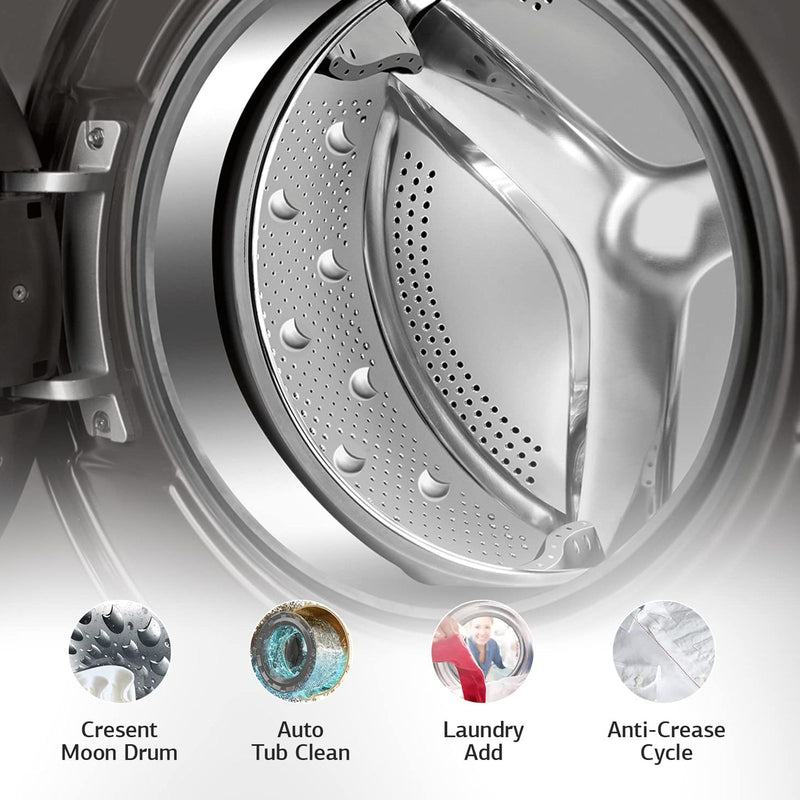 IFB 7 kg 5 Star Fully Automatic Front Load Washing Machine (Elite MXS 7012, Crescent Moon Drum, Mocha)