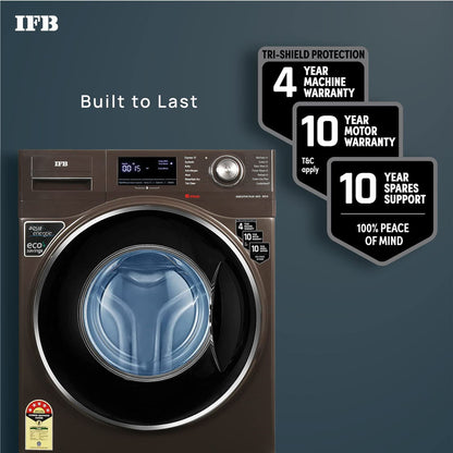 IFB 9 kg 5 Star Fully Automatic Front Load Washing Machine (Executive Plus MXS 9014, Crescent Moon Drum, Mocha)