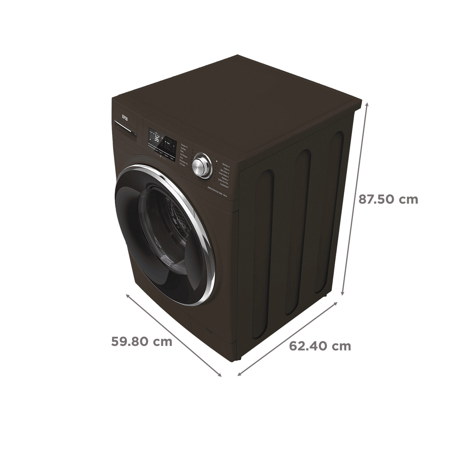 IFB 9 kg 5 Star Fully Automatic Front Load Washing Machine (Executive Plus MXS 9014, Crescent Moon Drum, Mocha)