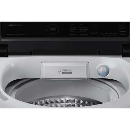 SAMSUNG 7 Kg 5 Star Inverter Fully Automatic Top Load Washing Machine (WA70BG4545BGTL, Ecobubble Technology, Light Grey)