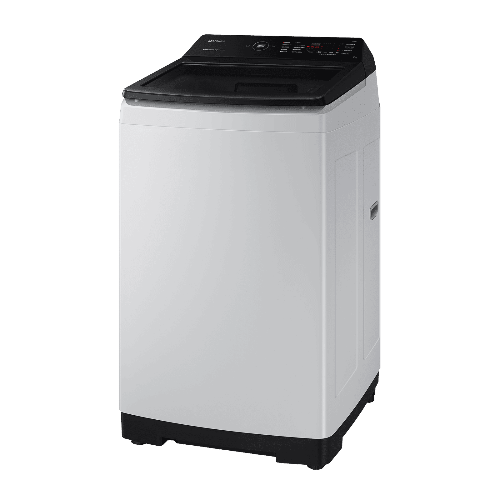 SAMSUNG 7 Kg 5 Star Inverter Fully Automatic Top Load Washing Machine (WA70BG4545BGTL, Ecobubble Technology, Light Grey)