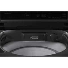 SAMSUNG 9 Kg 5 Star Inverter Fully Automatic Top Load Washing Machine (WA90BG4542BDTL, Diamond Drum, Dark Grey)