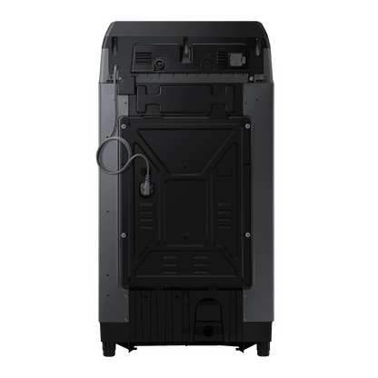 SAMSUNG 9 Kg 5 Star Inverter Fully Automatic Top Load Washing Machine (WA90BG4542BDTL, Diamond Drum, Dark Grey)